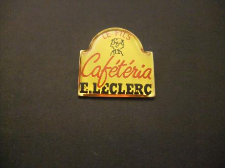 E.Leclerc Franse supermarktketen,cafetaria le Fils ( kinderen)